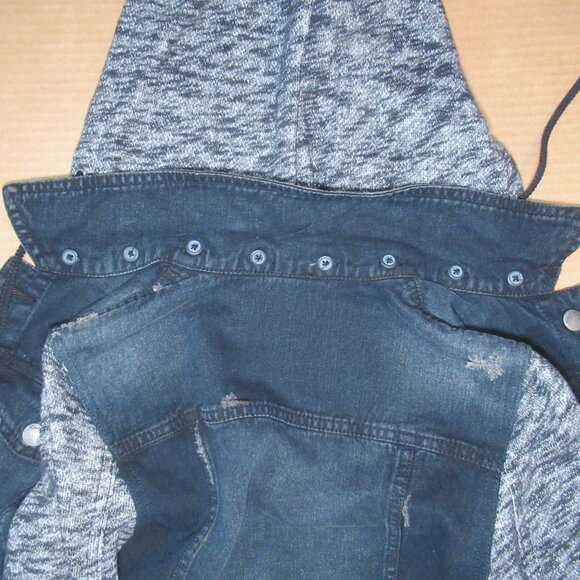 Free People Hooded Denim Jacket | Size XS - Picture 7 of 12